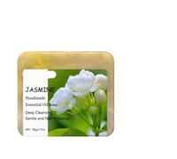 Handmade Essential Oil Soap Set Rose Jasmine Green Tea Calendula Lavender(Jasmine)
