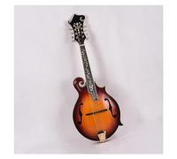 Handmade F Style Mandolin Solid Spruce Top Flame Maple Headstock Gold Color Hardware Mandolin for Student