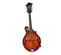 Handmade F Style Mandolin Solid Spruce Top Solid Flame Maple Side