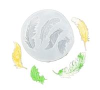 Handmade Feather Design Silicone Mold Jewelry Making Supplies Soap Artisan Craft Jewelry Supplies