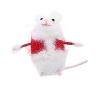Handmade Felt Halloween Ornament With Pumpkins Cute Needle Felting Figurine Statues For Christmas Decorations Handmade Needle Felting
