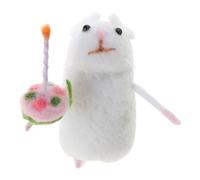Handmade Felt Halloween Ornament With Pumpkins Cute Needle Felting Figurine Statues For Christmas Decorations Handmade Needle Felting