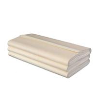 Handmade Fiber Rice Paper, Thick Xuan Paper for Painting Calligraphy Multiple Types Multiple Sizes 100 Pcs(C4 Ripe Xuan Paper)