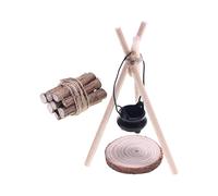 - Handmade Flame, Mini Bonfire, Lifelike Look | Fake Fire Decoration Prop, Artistic Scene Enhancement for Toy House Design, Arrangement, Children
