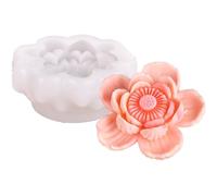 Handmade Flexible Silicone Mold 3D Flower Scented Candle Mold Aromatherapy Umbrellas Dorm Decor