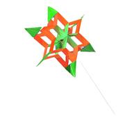 Handmade Flower Kites For Boys Colorful Bright Color Fabric Flower Outdoor Flying Toy High Resistance Polyester Kites