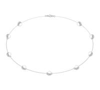 Handmade Freshwater Pearl Choker Necklace for Women 925 Sterling Silver Chain Precious Metals Natural Pearl Pendant Elegant Gift