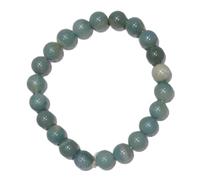 Handmade Gemstone Wristlet 8mm size 20-25 Beads with GIFT BOX Reiki Healing Powers (Amazonite)