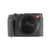 Handmade Genuine Leather Camera Half Case for Leica D-LUX 8 /Leica D-LUX8 Case - Top Layer Cowhide Body + Metal Base Plate+ Hand Shank Design