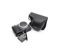 Handmade Genuine Real Leather Full Camera Case Bag Cover for Leica C-LUX Black Color