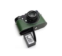 Handmade Genuine Real Leather Half Camera Case Bag Cover for Leica M M240 M240-P M246 M-P MM MP M262 Green color