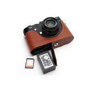 Handmade Genuine Real Leather Half Camera Case Bag Cover for Leica M M240 M240-P M246 M-P MM MP M262 Rufous color