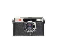 Handmade Genuine Real Leather Half Camera Case Bag Cover for Leica Minilux Minilux Zoom Black Color