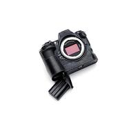 Handmade Genuine Real Leather Half Camera Case Bag Cover for Nikon Z8 Black Color