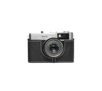Handmade Genuine Real Leather Half Camera Case Bag Cover for Olympus Trip35 Black Color