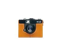 Handmade Genuine Real Leather Half Camera Case Bag Cover for Rollei 35LED Rollei B35 Sandy Brown color