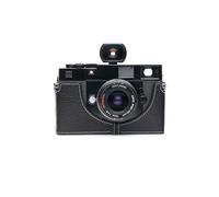 Handmade Genuine Real Leather Half Camera Case Bag Cover for ZEISS IKON ZM SW Black Color