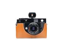 Handmade Genuine Real Leather Half Camera Case Bag Cover for ZEISS IKON ZM SW Sandy Brown color