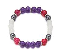 Handmade geometry with natural stone beads simple yet stylish for casual outfits and colorful beads for travel adventures