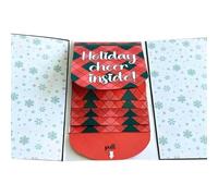 Handmade Gift Card Holder for Christmas, Surprise Cards with Envelopes, Booklets Envelope Holders Booklet Personalized Card Holders DIY Card Holders Christmas Party Supplies for Family Friends, a