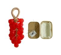 Handmade Grape Cluster Soap with Aromatherapy Scent Offering Long Lasting and Decorative Use for Home Fragrance Function handmade grapes bar men handmade soap hand soap bar men grape crystal m