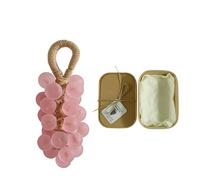 Handmade Grape-Shaped Plant Extract Soap | Multi-Purpose Cleansing Soap for Face, Body, and Hands | Gentle Formula for All Skin Types | Beautiful Gift Set