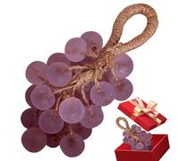 Handmade Grape Soap - Crystal Fruit Shape Soap in Gift Box | Moisturising Handmade Bath Soaps For Body, Face, Shower, Wedding Gift Box, Rose, Peach, Lavend