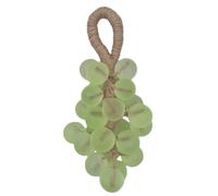 Handmade Grape Soap On A Rope Crystal Cluster For Cleansing | Natural Glycerin 25 Beads Hanging Design Fruity Aroma For Bathing Hand Washing Decor