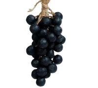 Handmade Grape Soap on Rope - Cold Made with Natural Fragrance and Creamy Foam Ideal for Bathroom, Guest Room or Gift (40, 40 Black Grapes)