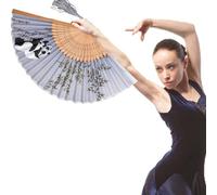 Handmade Hand Fan - Chinese Style Handheld Folding Fan | Wedding, Party, Gift, Folding Fan, Provides a Comfortable Experience.Shake the fan a little to promote air circulation, create a