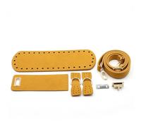 Handmade Handbag Sewing Bag Leather Cover With Holes DIY Accessories For Knitting Backpack (Color : Tan 4)