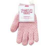 Handmade Heroes Tough Love Exfoliating Gloves - 2pc Reusable Body Scrub Washcloth Mitt for Shower, Bath & Spa, Dead Skin Remover, Ingrown Hair & Self-Tan Exfoliator, Shower Accessories for Smooth Skin