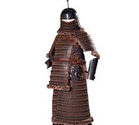 Handmade Historical Replica Lamellar Armor | Authentic Iron Pagoda Plate Armour with Leather Lining for Reenactment, & Display(Limited Edition)