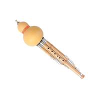 Handmade Hulusi Gourd Cucurbit Flute Ethnic Instrument BB Key For Beginner Music Lovers Professional Hulusi (Color : 01)