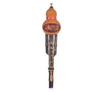 Handmade Hulusi Gourd Cucurbit Flute Ethnic Musical Instrument C Key for Beginner