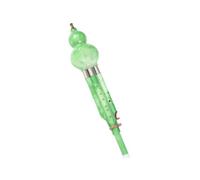 Handmade Hulusi Green C Key B Flat Gourd Cucurbit Flute Ethnic Instrument With Case For Beginner (Color : C Key)