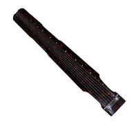 Handmade Hundred-year-old Fir Guqin Musical Instrument Natural Lacquer Professional Performance-grade Lyre Guqin for Performance (Color : 02)