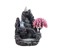 Handmade Incons Burner Unique Art Craft Show with Beautiful Backflow Incite Burner to Create a Peaceful Environment