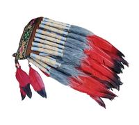 Handmade Indian Feather Headpiece, Lightweight and Practical Hairpieces, Fashion Costume Accessory for Cultural Events, Tribal Costume Accessories