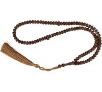 Handmade Juniper Wood 99 Beads Tasbeeh Misbaha Islamic Gift Tasbih Prayer Beads Tesbih 5x7 mm Small Size Dhikr Rosary