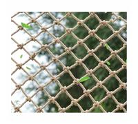 Handmade Jute Climbing Net Safety Net for Stairs & Balconies Hemp Rope Cargo Net Various Sizes (1x1m to 6x10m) for Obstacle Protection & Child Safety