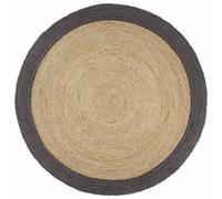 Handmade Rug Jute With Border