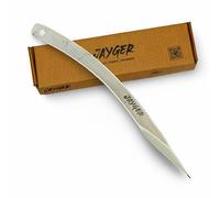 Handmade Kiridashi Knife - Precision Japanese Marking Tool - 12C27 Steel Curved Blade - Compact Craft & Carving Knife for Woodworking, Leatherwork, DIY & Artisan Use