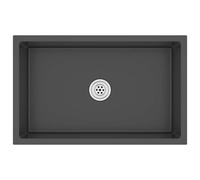 Handmade Kitchen Sink Plumbing Utility Waste Basin Stainless Steel vidaXL