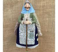 Handmade Kitchen Witch Doll, Good Luck Charm Vintage Cooking Doll, Magic Witch Hanging Home Decor for Mother Mom Chef Friend Who Loves To Cook Birthday