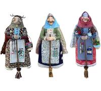 Handmade Kitchen Witch Doll, Magic Kitchen Witchs Decoration, Enchanting Kitchen Witch, Good Luck Cooking Doll(3pcs)