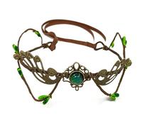 Handmade Leaf Circlet For Renaissances Faire Photography Fantasy Costume