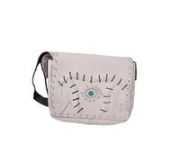 Handmade Leather Evil Eye Sling Bag, Boho Crossbody Purse, Hocus Pocus shoulder Luxury Full Grain Buff Leather bag, gift for her (pink)