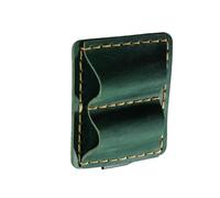 Handmade Leather Pencil Holder with Clip | Portable Anti-Lost Clip | Convenient Dual Hole Pen Organizer - for Laboratory, School, University, Pharmacy, Travel, Meeting, Office, Living Room