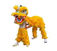 Handmade Lion Dance Costume Set for Chinese New Year Outdoor Performances